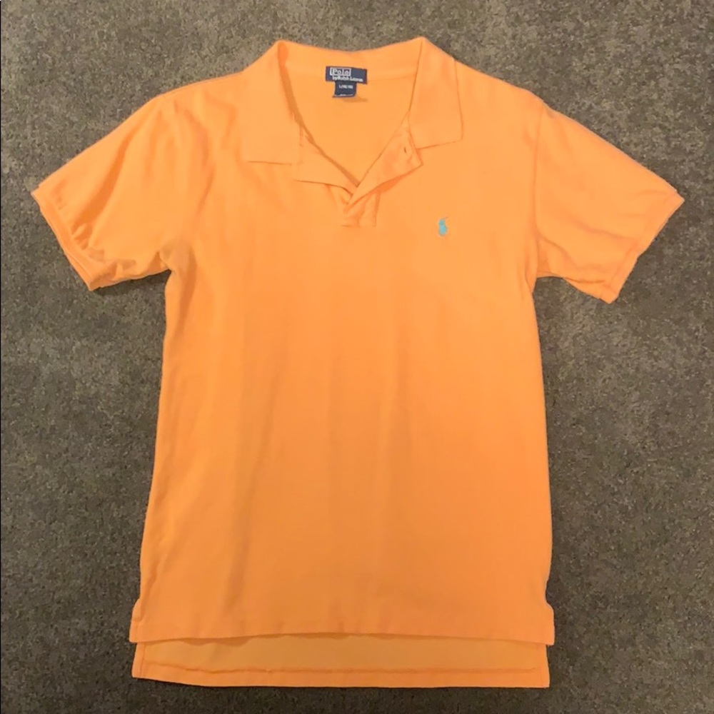 Ralph Lauren Orange Polo